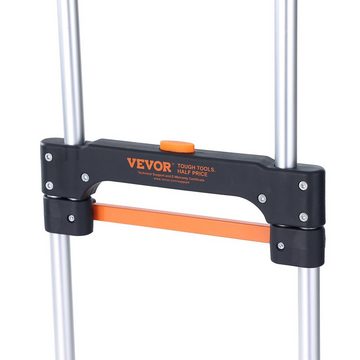 VEVOR Sackkarre Sackkarre Klappbar 140kg aus Aluminiumlegierung und Kunststoff