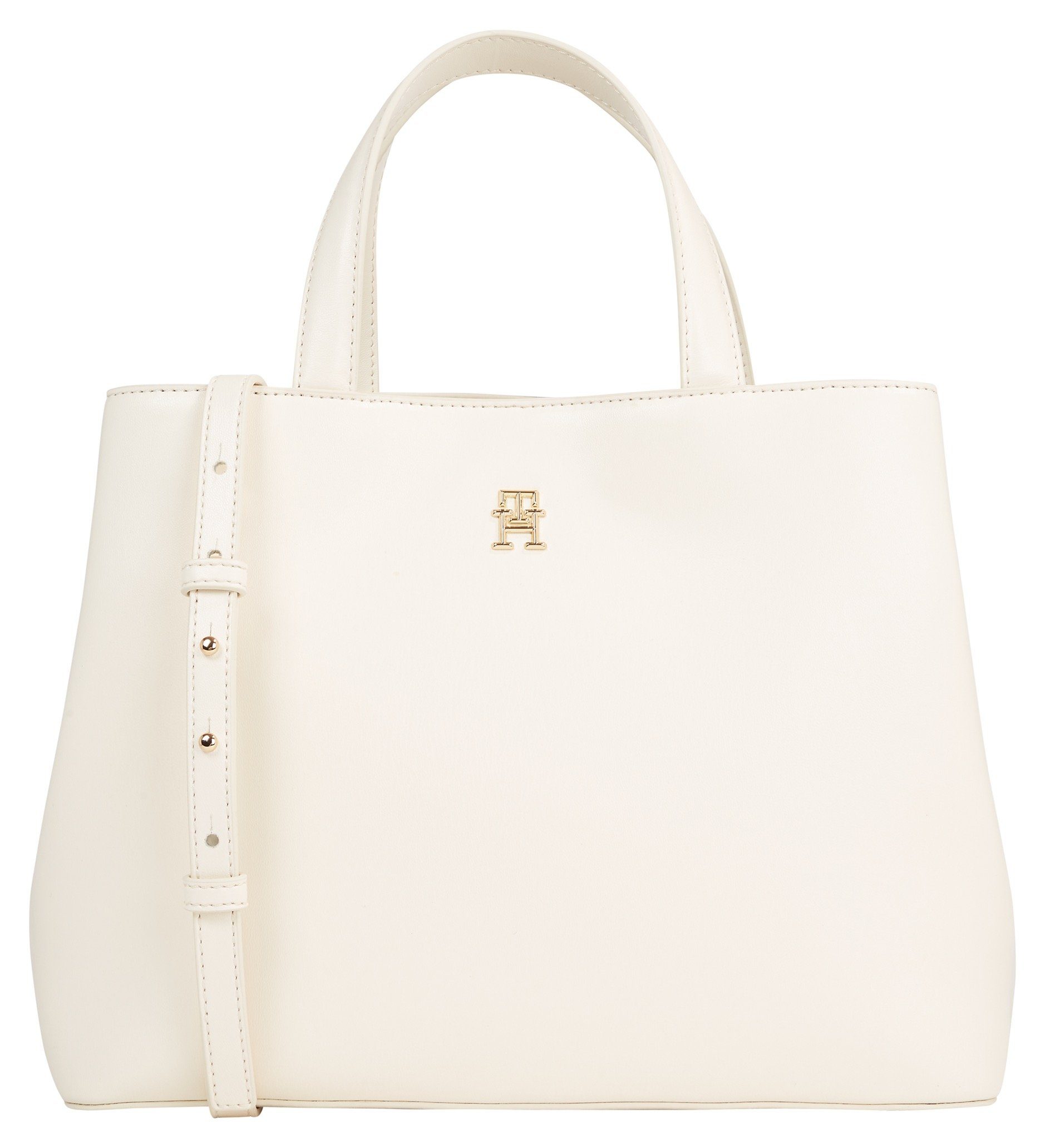 Tommy Hilfiger Henkeltasche TH SPRING CHIC SATCHEL, Handtasche Damen Tasche Damen Schultertasche Henkeltasche