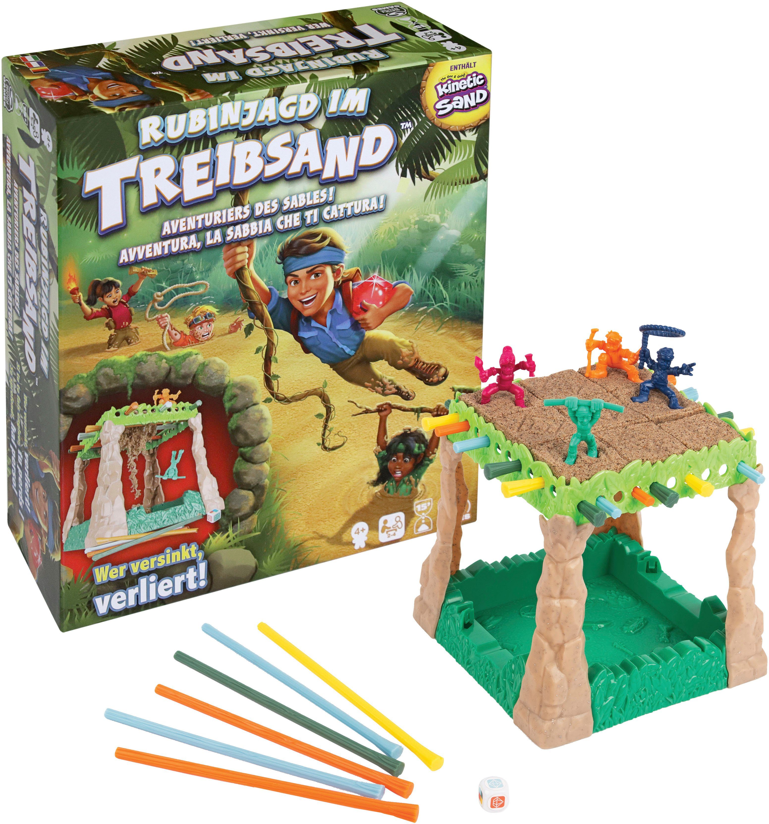 Spin Master Spiel Rubinjagd im Treibsand, Familienspiel