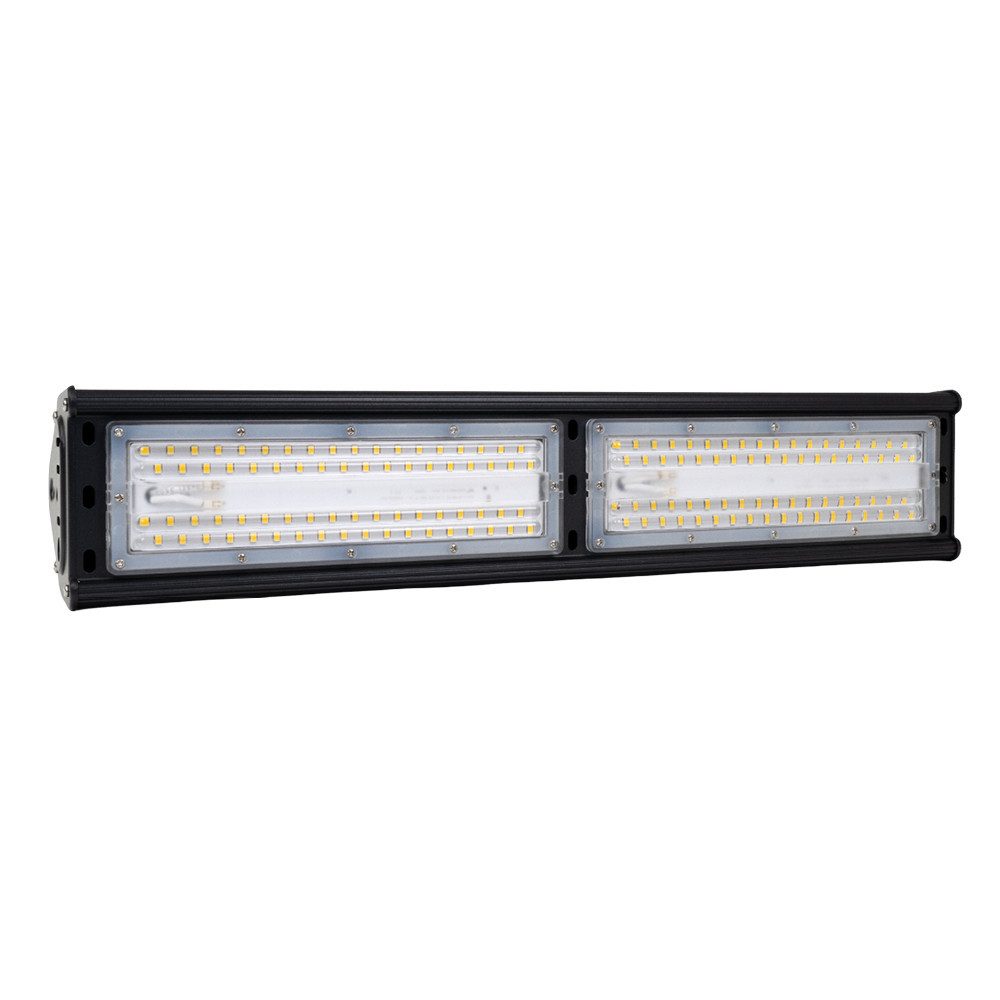 ENOVALITE LED Arbeitsleuchte ENOVALITE LED Hallenstrahler HighBay 100 W 5000 K Neutralweiß Schwarz, LED fest integriert, Tageslichtweiß