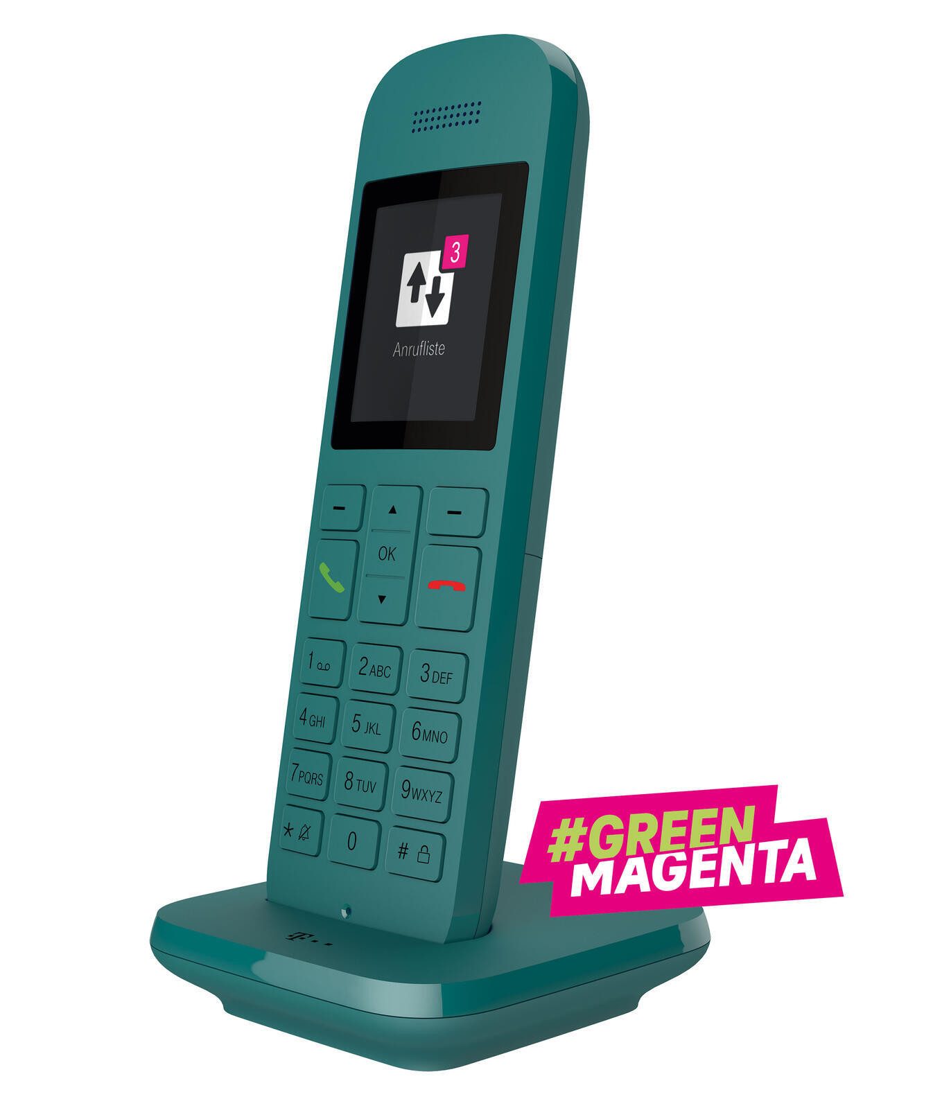 Telekom Speedphone 12 petrol Schnurloses DECT-Telefon