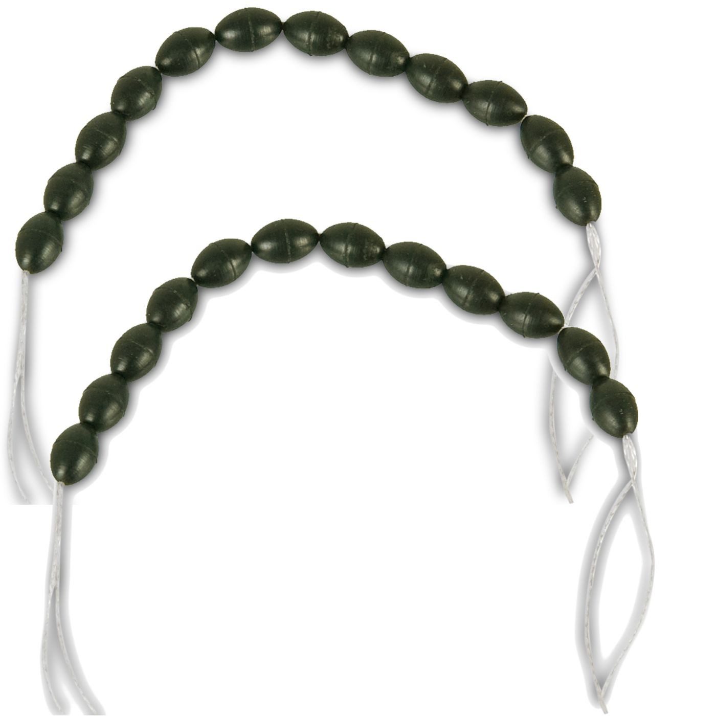 Uni Cat Schnurstopper Uni Cat Tough Line Stops - 25 Gummistopper