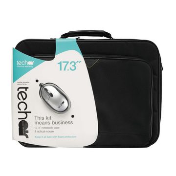 Techair Notebook-Rucksack TECH AIR Tasche+Maus Classic Essential 16-17.3" 1F 1T schwarz