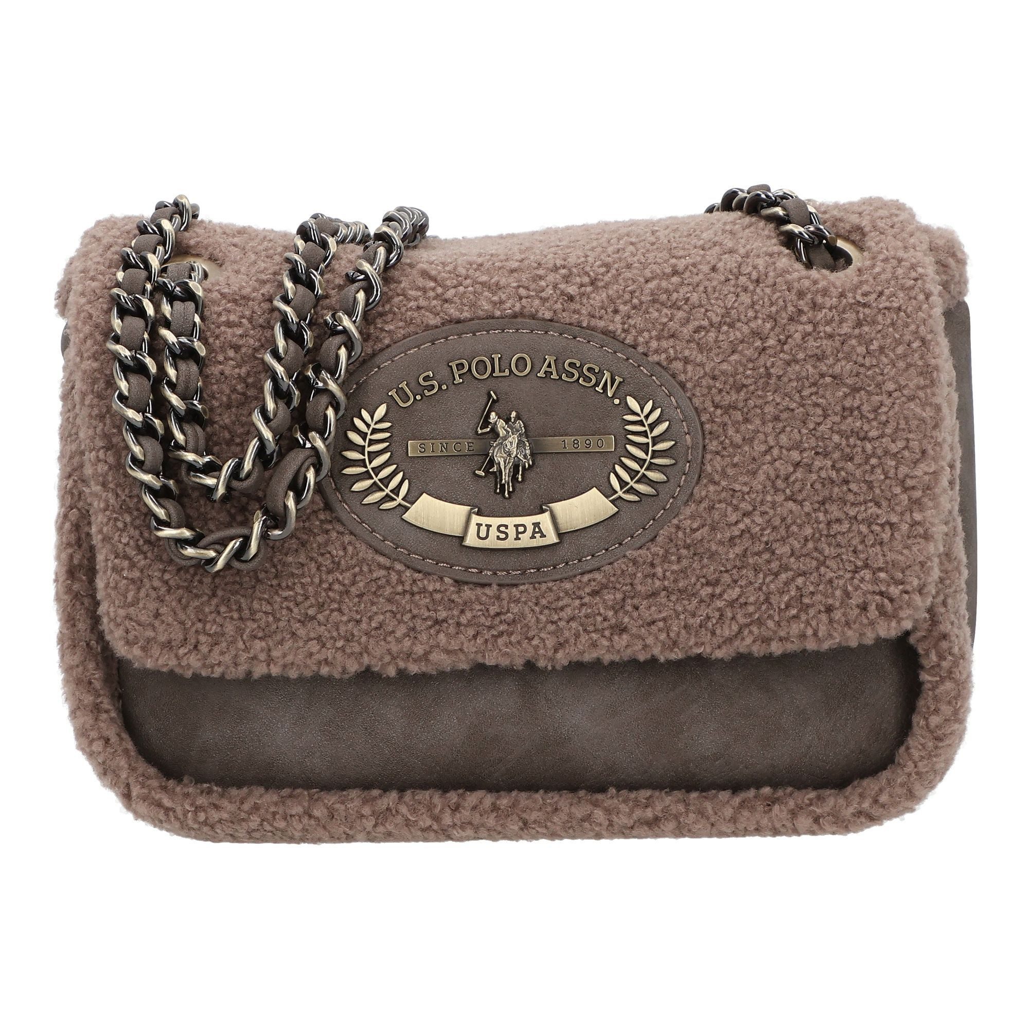 U.S. Polo Assn. Schultertasche Holly, Polyurethan günstig online kaufen