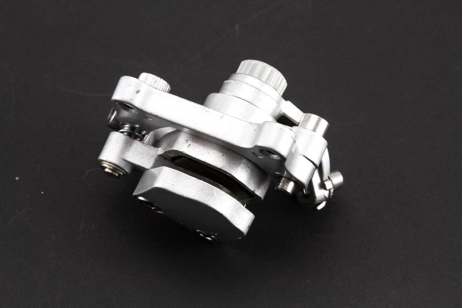 Non-Branded Felgenbremse Bremssattel mit Belägen Scheibenbremse Disc mechanisch silber vorn – Bild 2 von 2