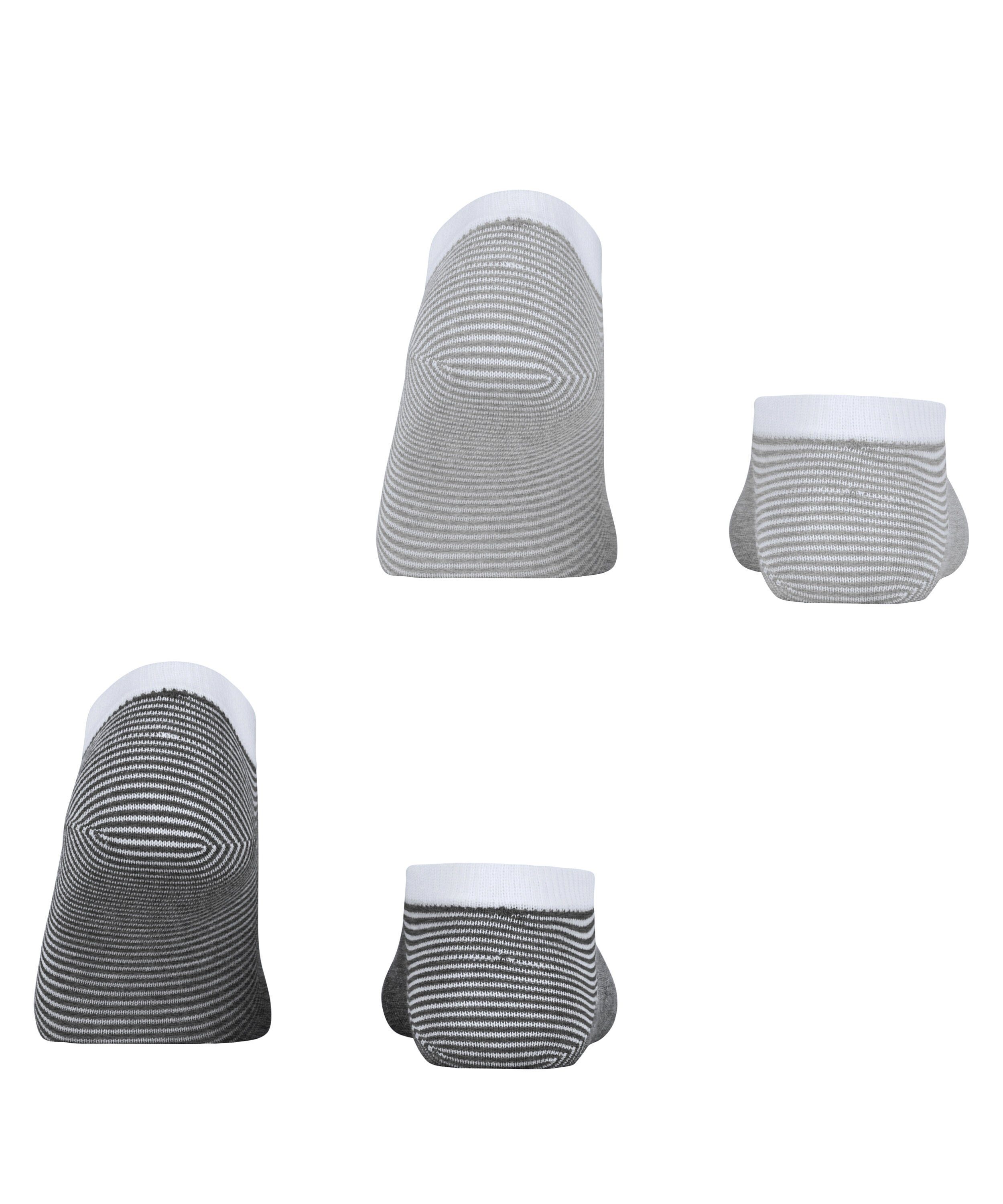 Esprit Sneakersocken Allover Stripe 2-Pack (2-Paar)