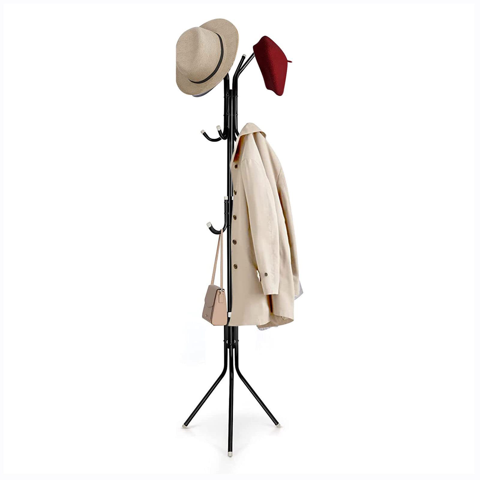 Youyijia Garderobenständer Loft Garderobenständer aus Metall Moderner Jacke günstig online kaufen