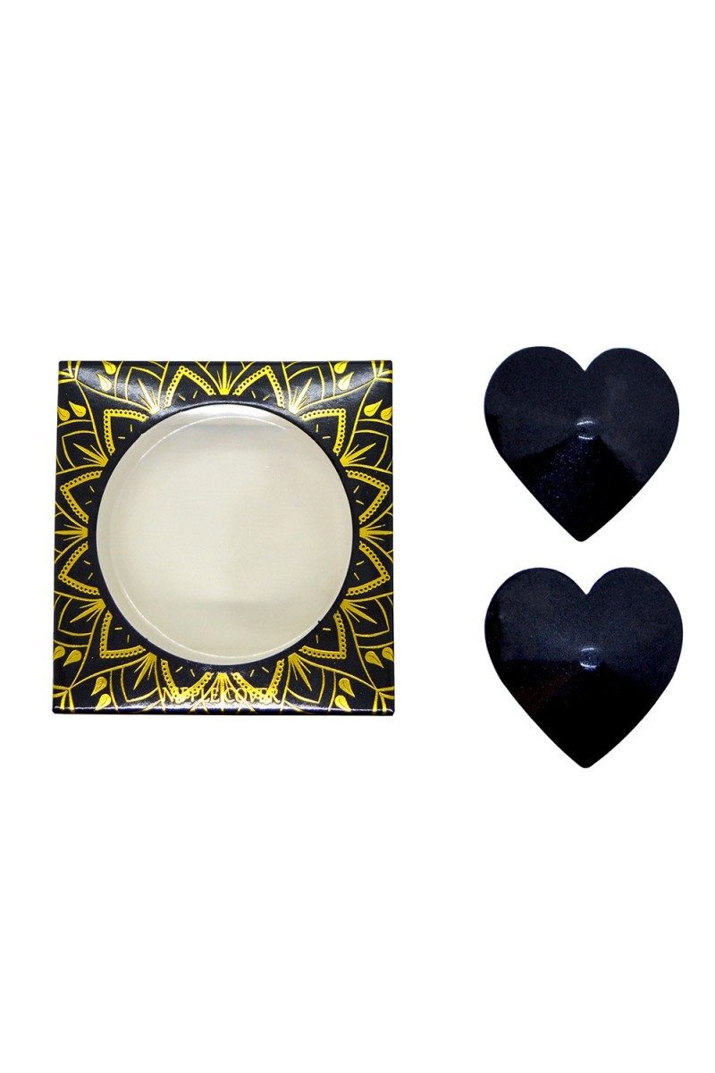 Be Lily Accessoires Brustwarzenabdeckung, Nipple Covers in schwarz - One Size