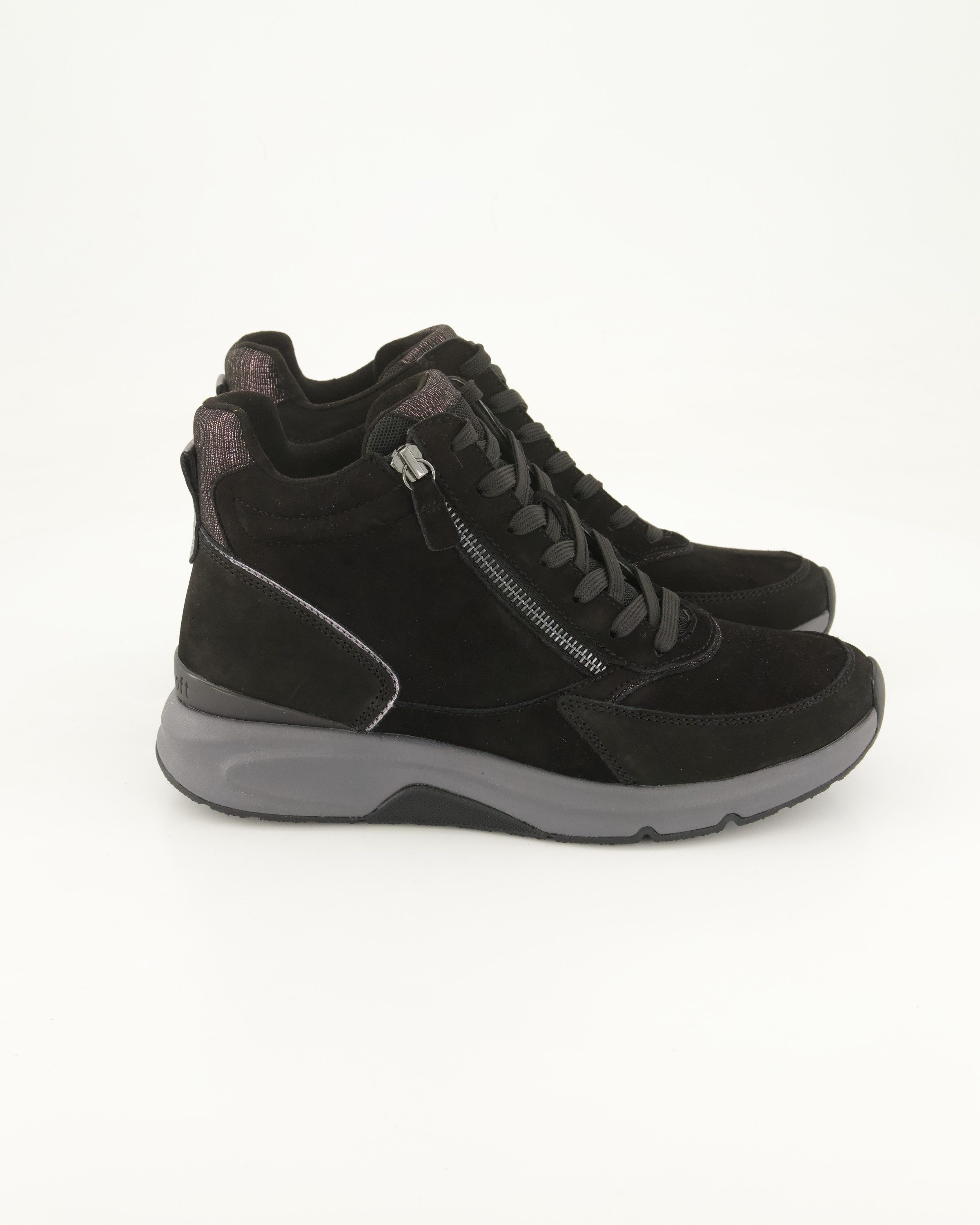 rollingsoft 0803.02.007 Schnürstiefelette Obermaterial: Leder