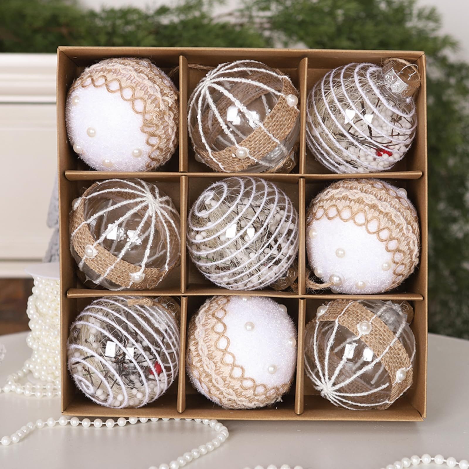 M&W DAS DESIGN Weihnachtsbaumkugel Weihnachtskugeln Christmas Decorations 3 günstig online kaufen