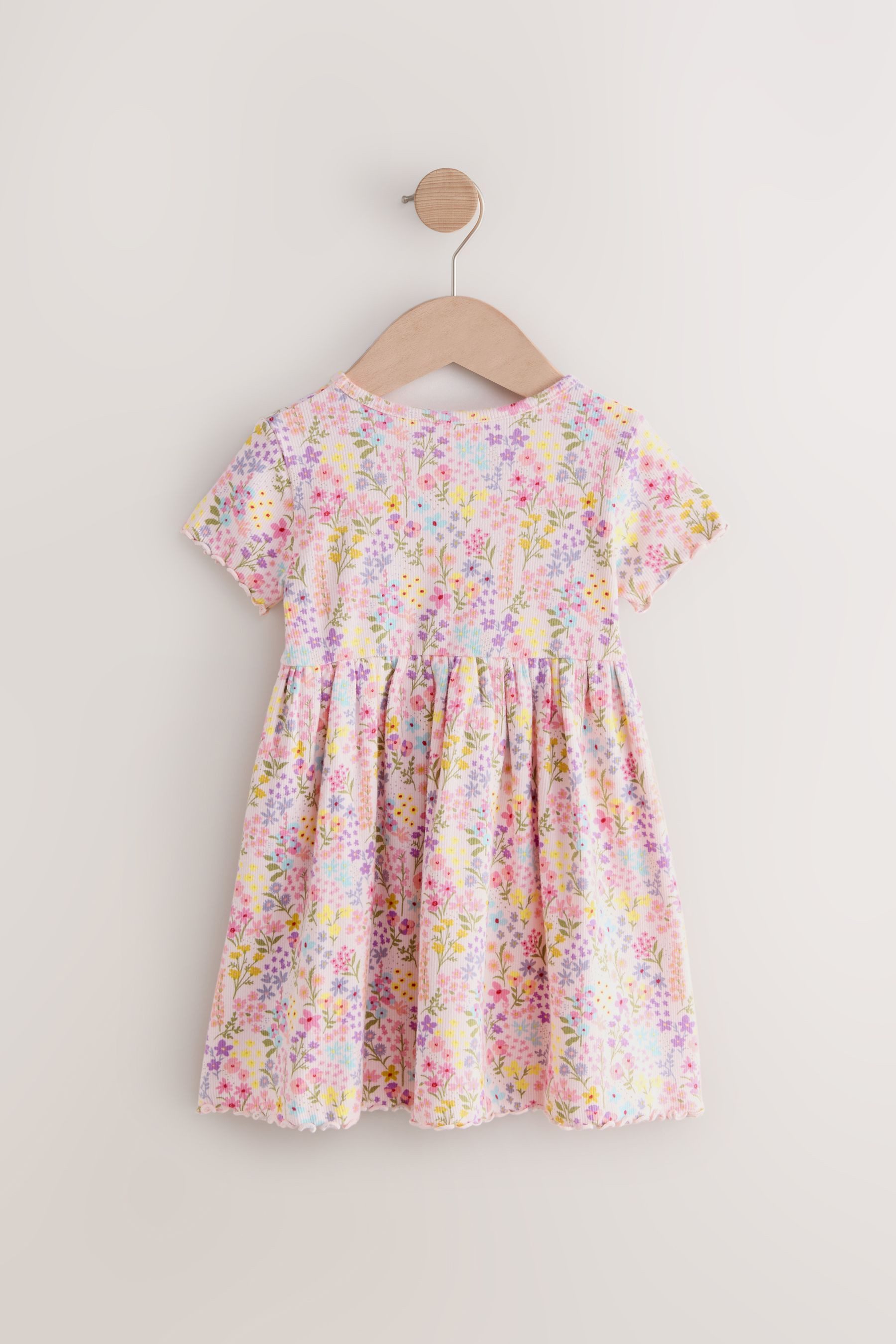 Next Jerseykleid Kurzärmeliges Jersey-Sommerkleid (1-tlg) günstig online kaufen