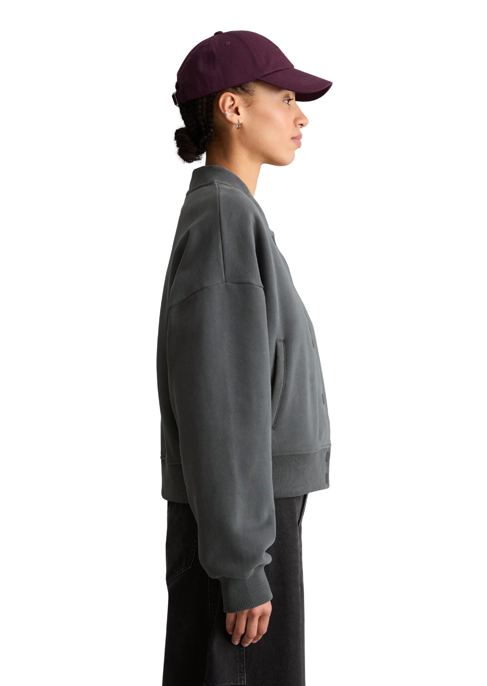 Marc O'Polo DENIM Sweatjacke aus softer Bio-Baumwolle