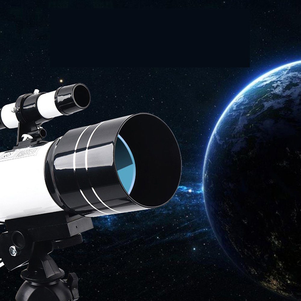Kinder Blenden-Refraktor-Teleskope tragbares Astronomie Teleskope mm 70 Teleskop Teleskop Erwachsene, für Reise-Teleskop AKKEE