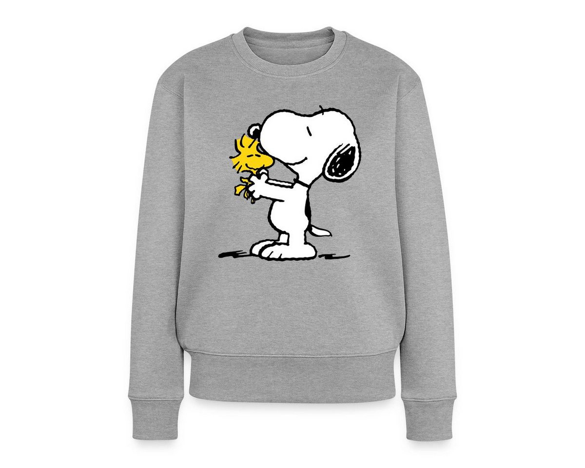 Spreadshirt Sweatshirt Peanuts Snoopy Und Woodstock Damen Premium Pullover (1-tlg)
