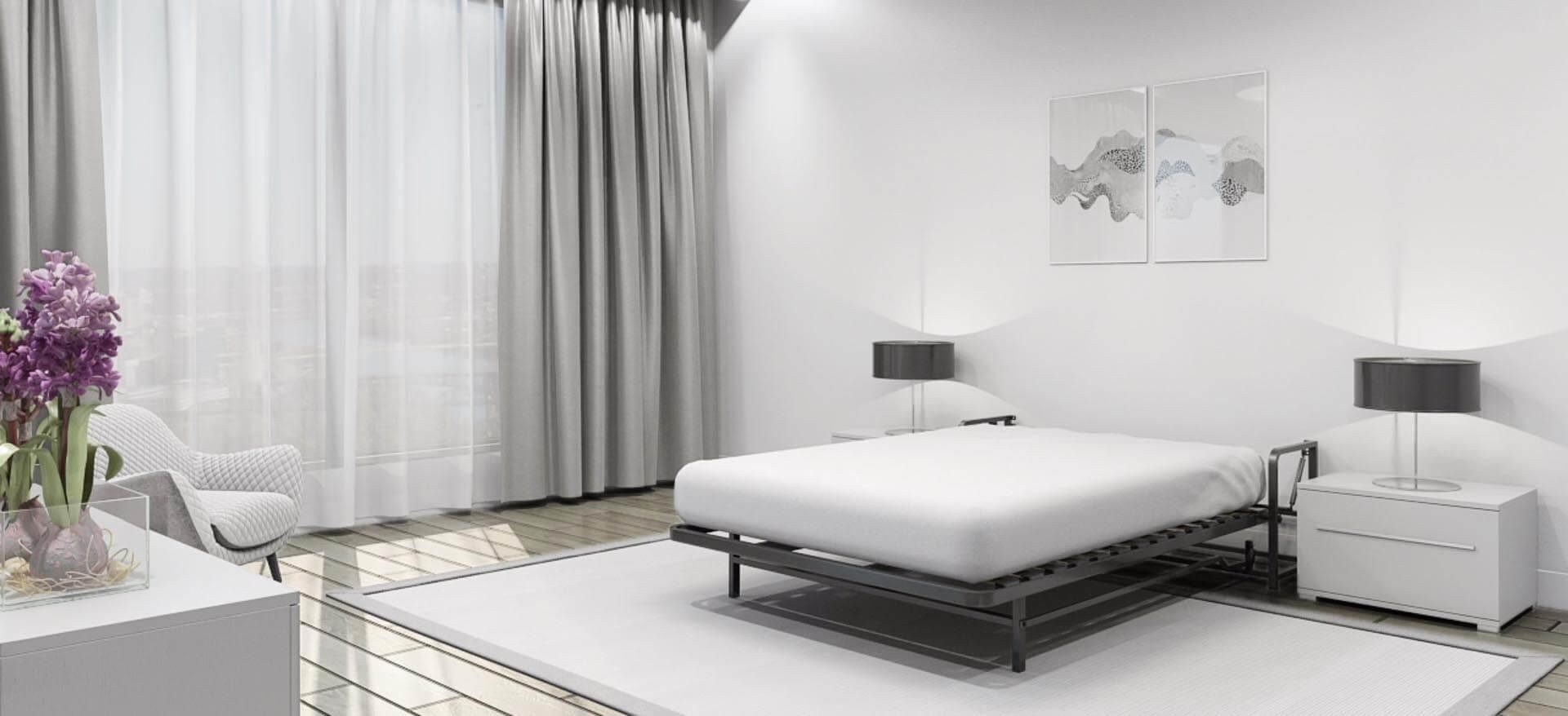 Wall Bed King Schrankbett Vertikal Einzelbett Classic-Wandbett 90 cm x 200 cm