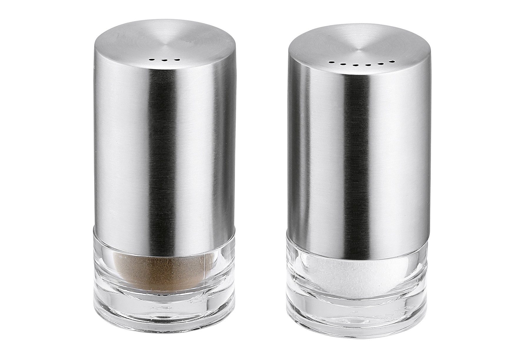 Weis Salz- / Pfefferstreuer, (Set)