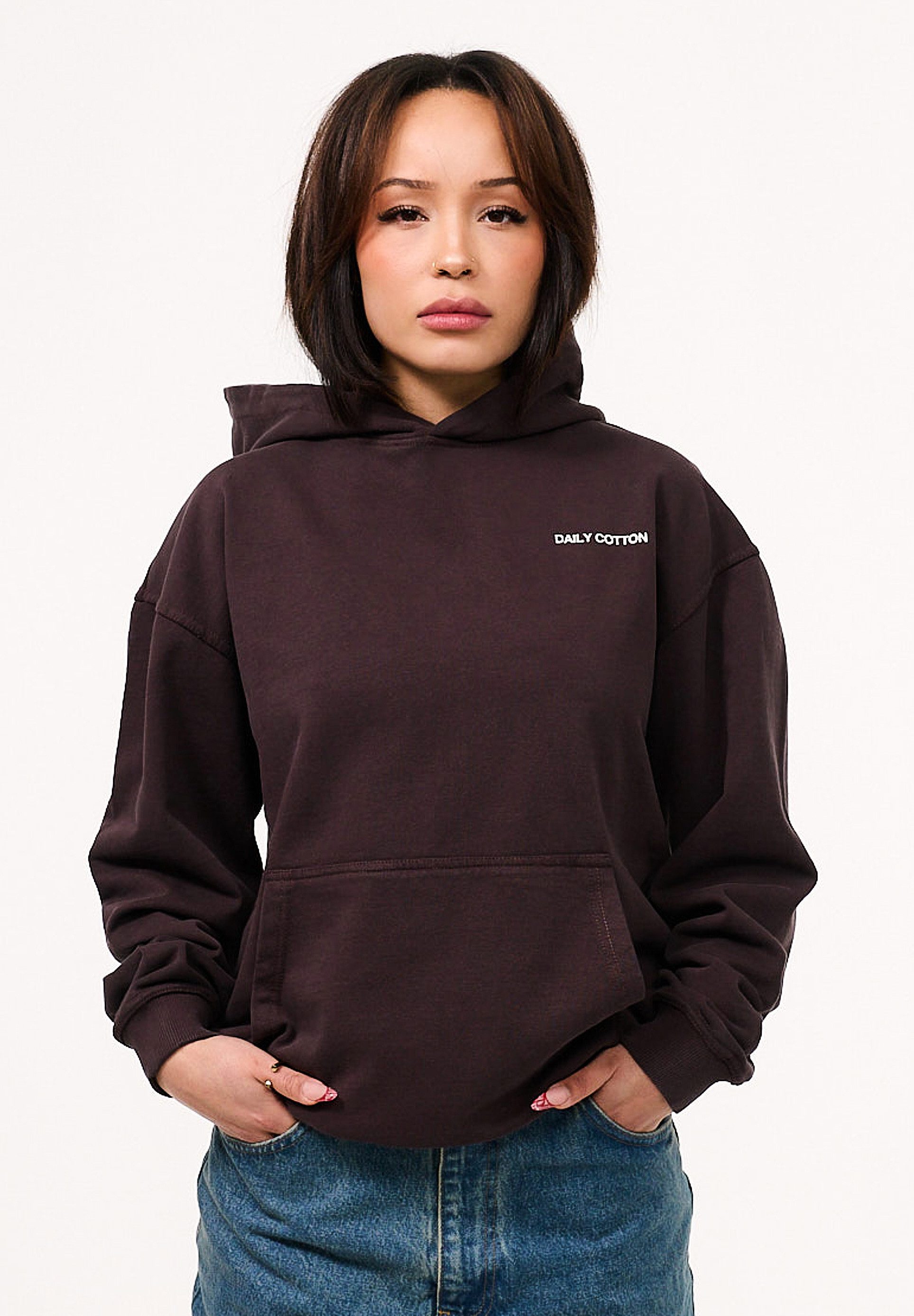 DAILY COTTON Hoodie DCROEDT Damen Heavy günstig online kaufen