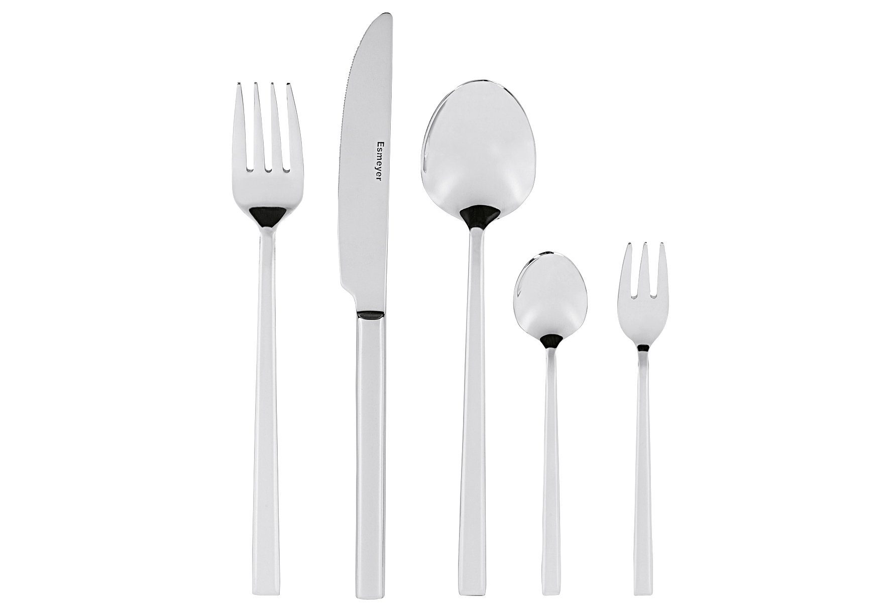 Esmeyer Besteck-Set (60-tlg), 12 Personen, Edelstahl