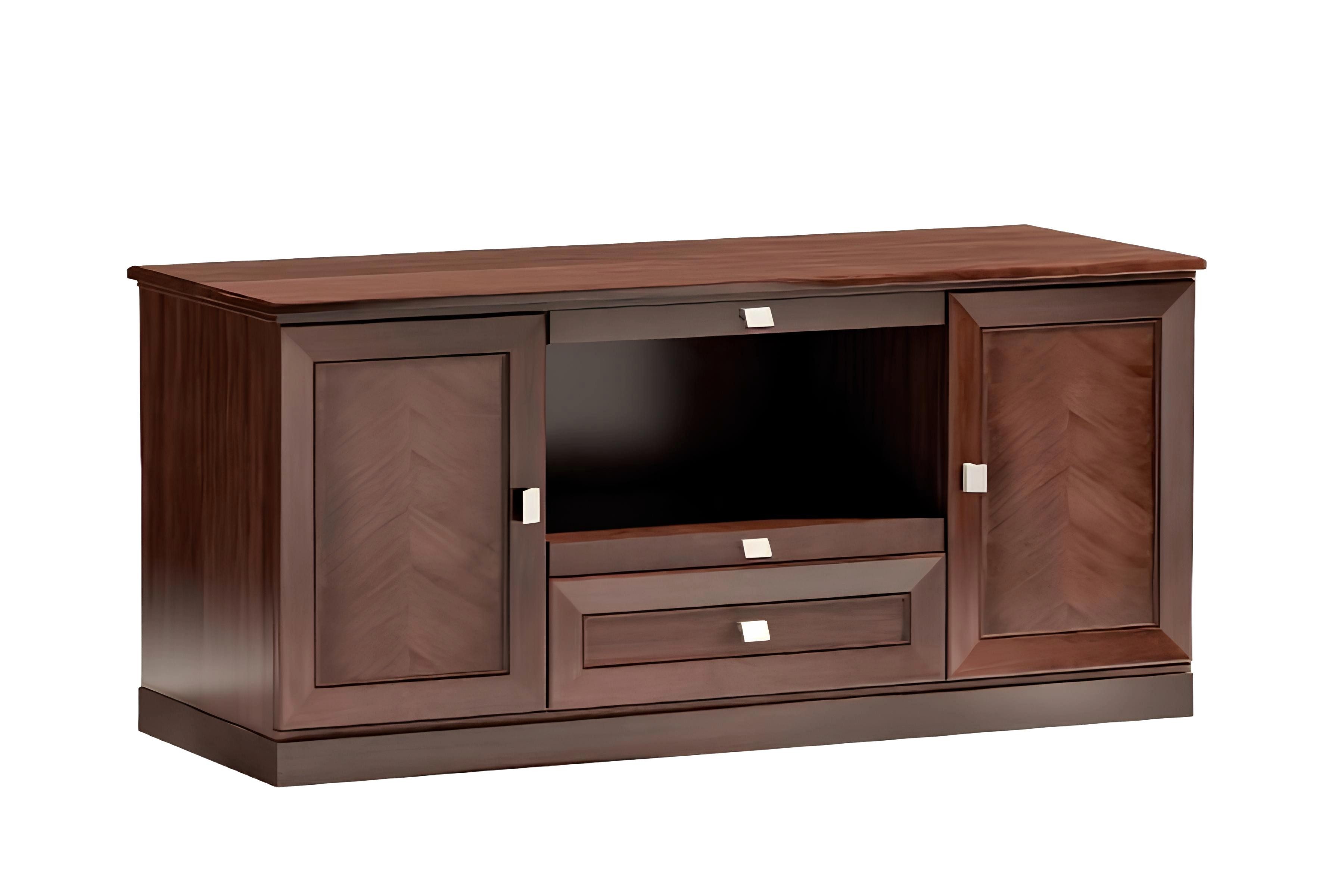 Lowboard Elegantes Sideboard aus Holz mit Stauraum und TV-Ablage