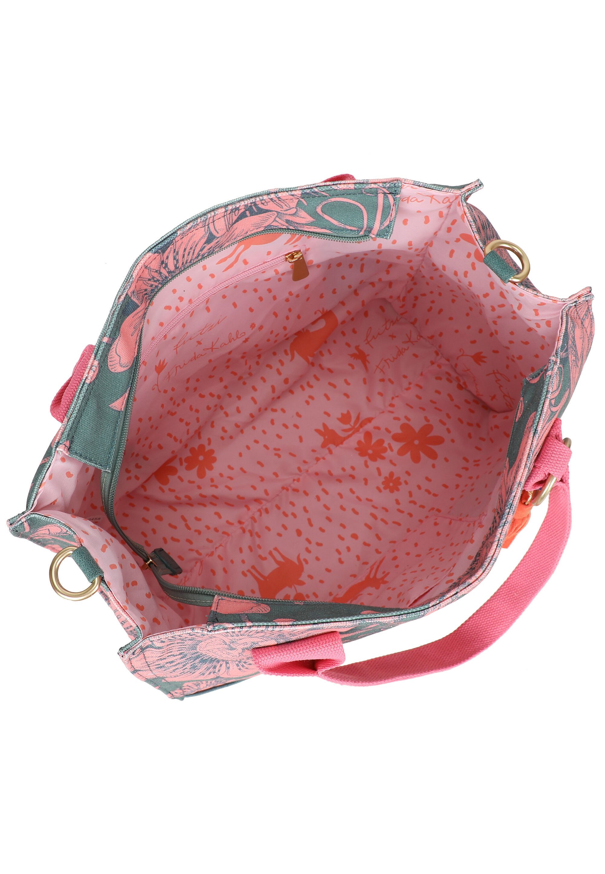 Fritzi aus Preußen Beuteltasche Fritzi x Frida Kahlo, mit Blumenprint