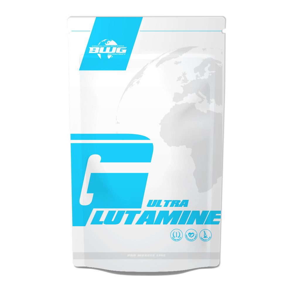 BWG BWG L-Glutamin pur + Vitamin B6 1000g - Made in Germany pur, 1000 g