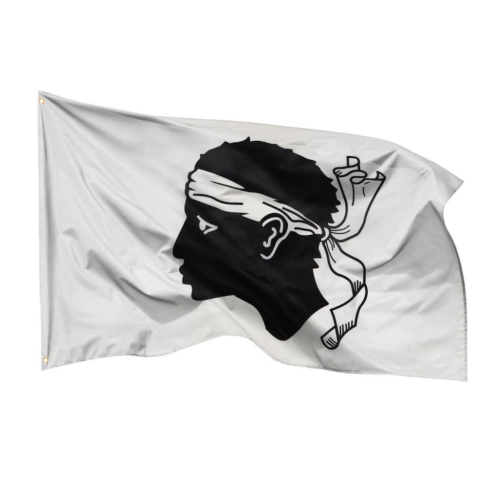 PHENO FLAGS Flagge Korsika Flagge 90 x 150 cm Korsische Fahne Frankreich (Hissflagge für Fahnenmast), Inkl. 2 Messing Ösen. € 9,95