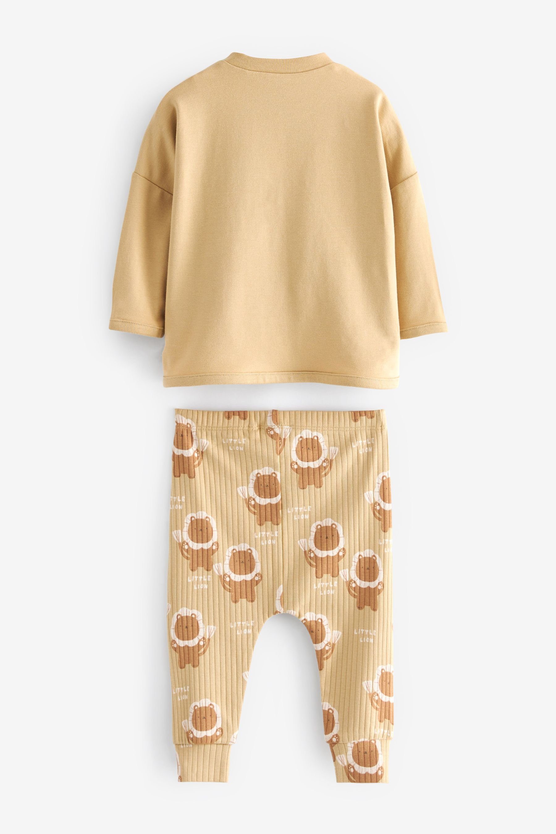 Leggings Green T-Shirts 6er-Set Character Baby Leggings (6-tlg) Next Yellow/Mint und Ochre & Shirt