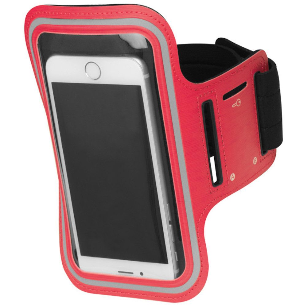 Macma Armband Handyarmband / Handyhalterung für den Oberarm / Farbe: rot