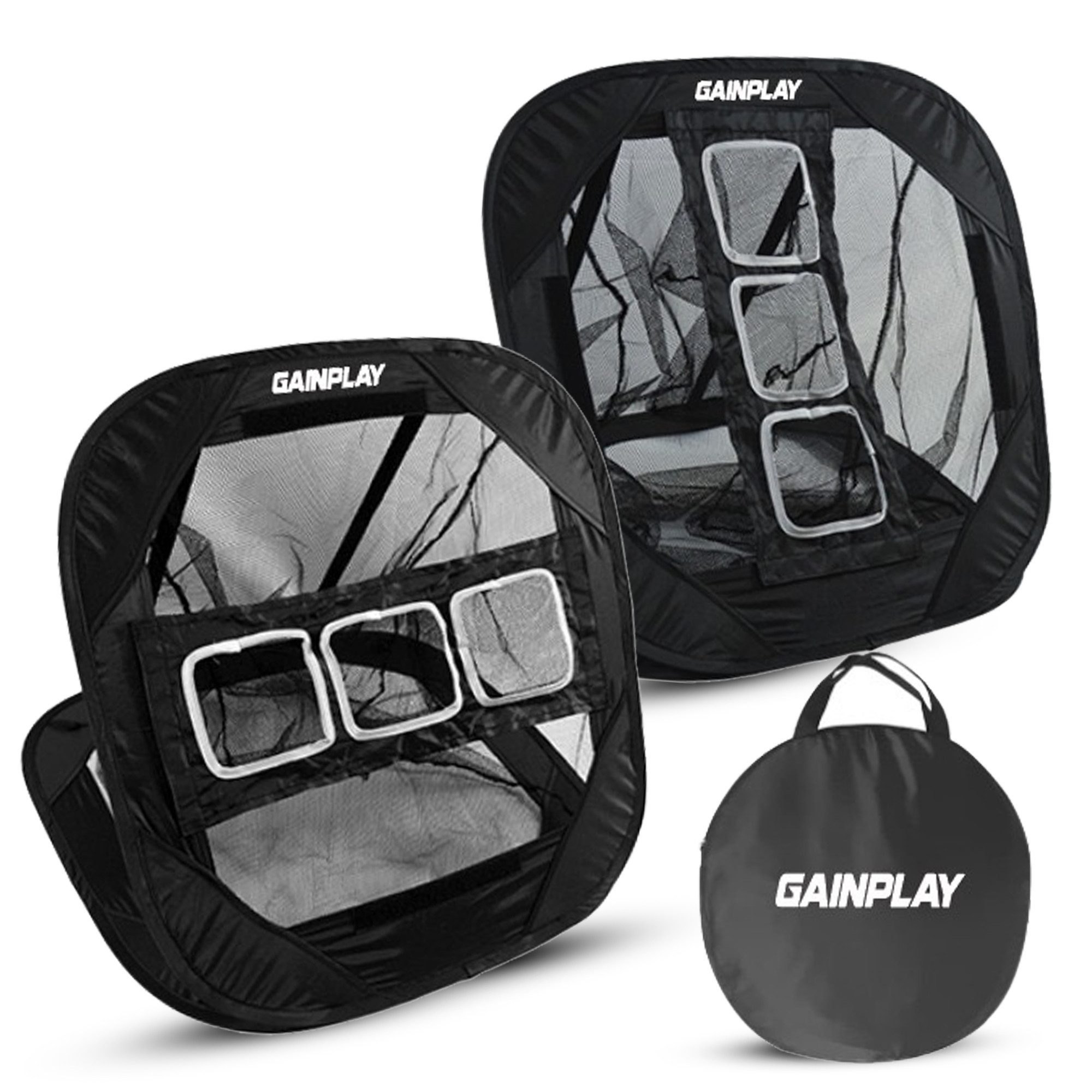 Golfnetz GainPlay Golf Chipping Netz für Präzisions- & Kurzspieltraining