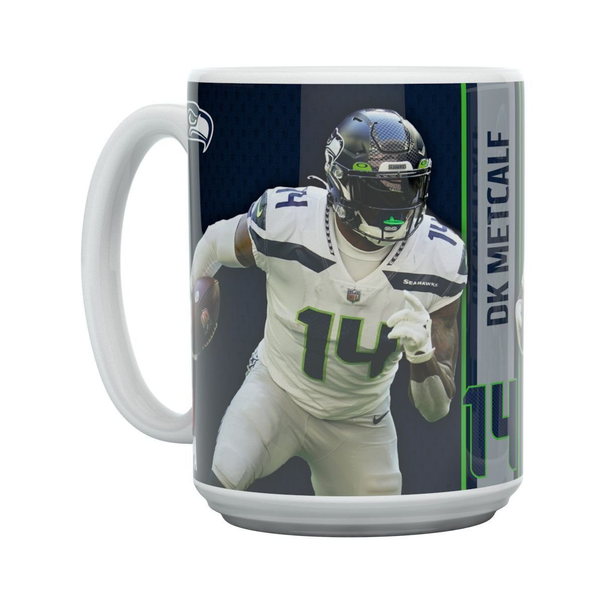 Great Branding Tasse D. K. Metcalf MOTION Seattle Seahawks NFL Tasse 45