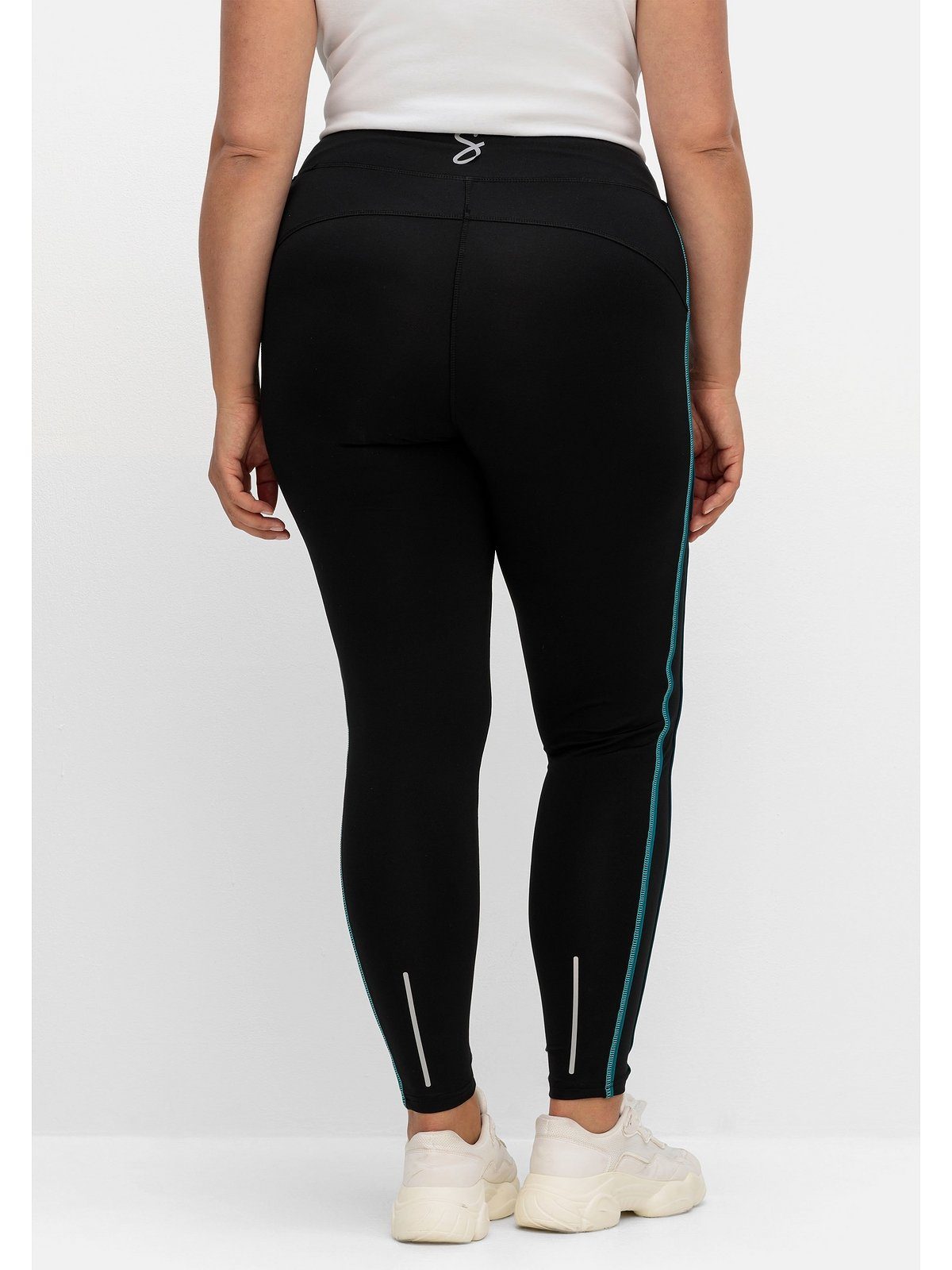 Sheego Leggings Große Größen aus Funktionsware, knöchellang