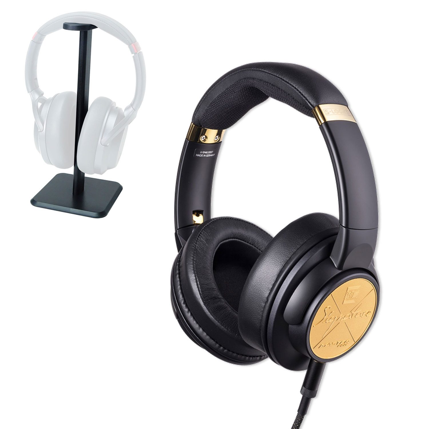 Ultrasone Ultrasone Kopfhörer Signature Master Pro mit Tisch-Stativ Kopfhörer (Kopfhörer, Vorteils-Set mit Tisch-Stativ)