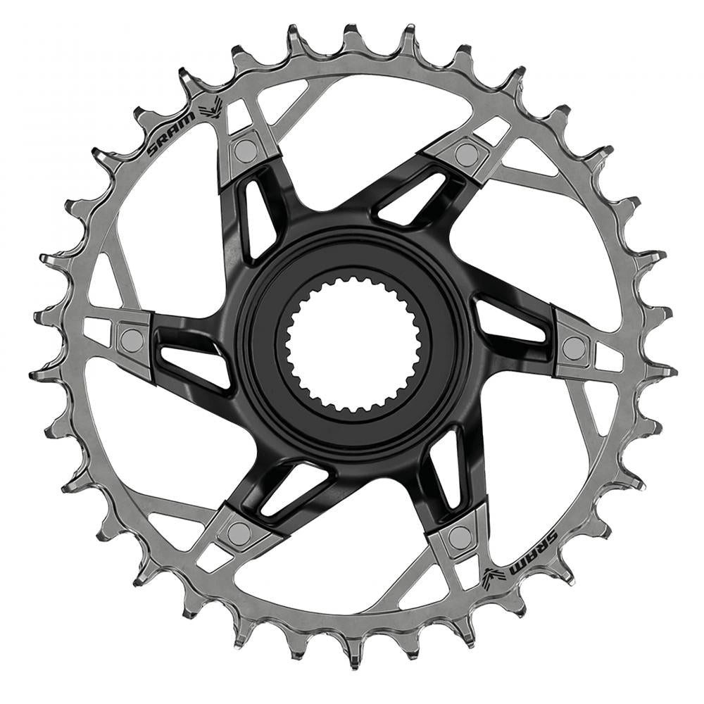 SRAM Kettenschaltung Kettenblatt SRAM XX Eagle Bosch DU38 12-f., sw, 34 Z, T-Type, Stahl, D