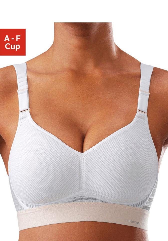 triaction by Triumph Sport-BH Triaction Hybrid Lite P Cup A-F, ohne Bügel,  mit atmungsaktiven Spacer-Cups