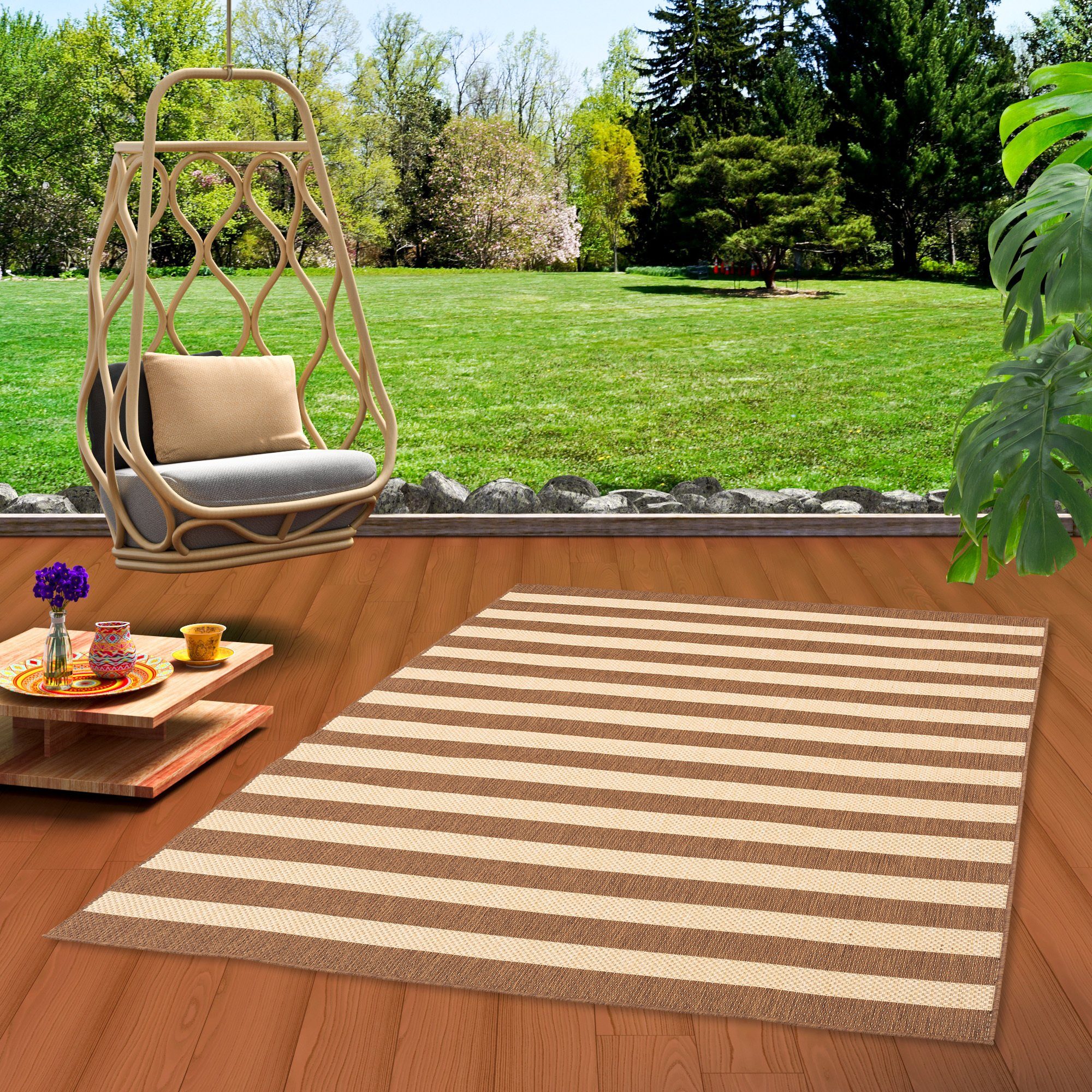 Pergamon Outdoorteppich In & Outdoor Teppich günstig online kaufen