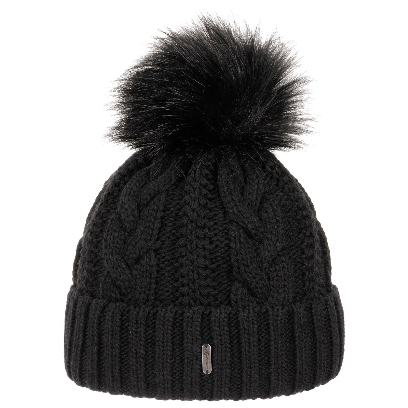 McBurn Bommelmütze (1-St) Bommelmütze mit Umschlag, Made in Italy günstig online kaufen