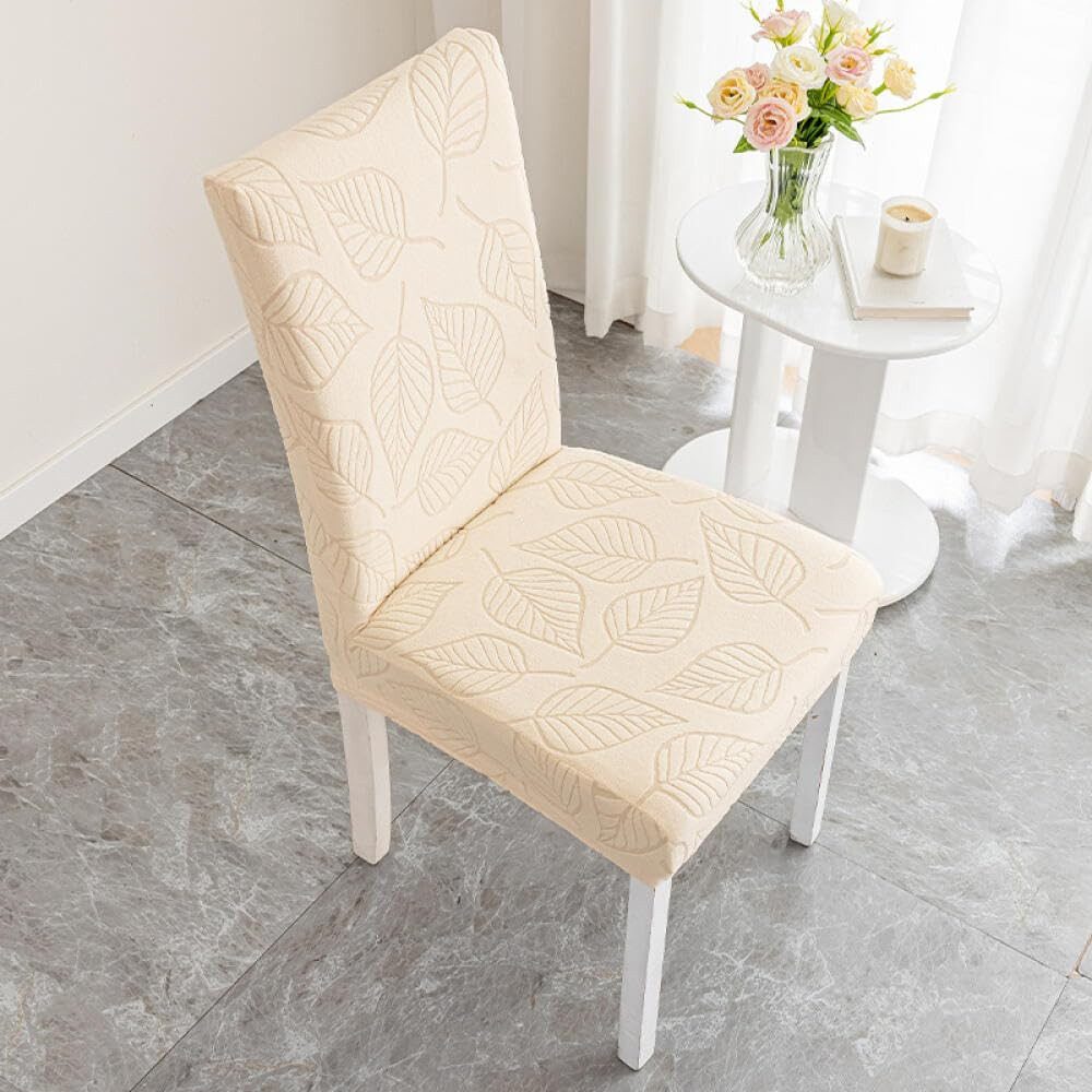 Zyronn Stuhlhusse Stretch Stuhlbezug mit Gummiband Abnehmbar, waschbar, Blumenmuster,Einheitsgröße,geeignet für Restaurants, Hotels und Küchen – Bild 2 von 5