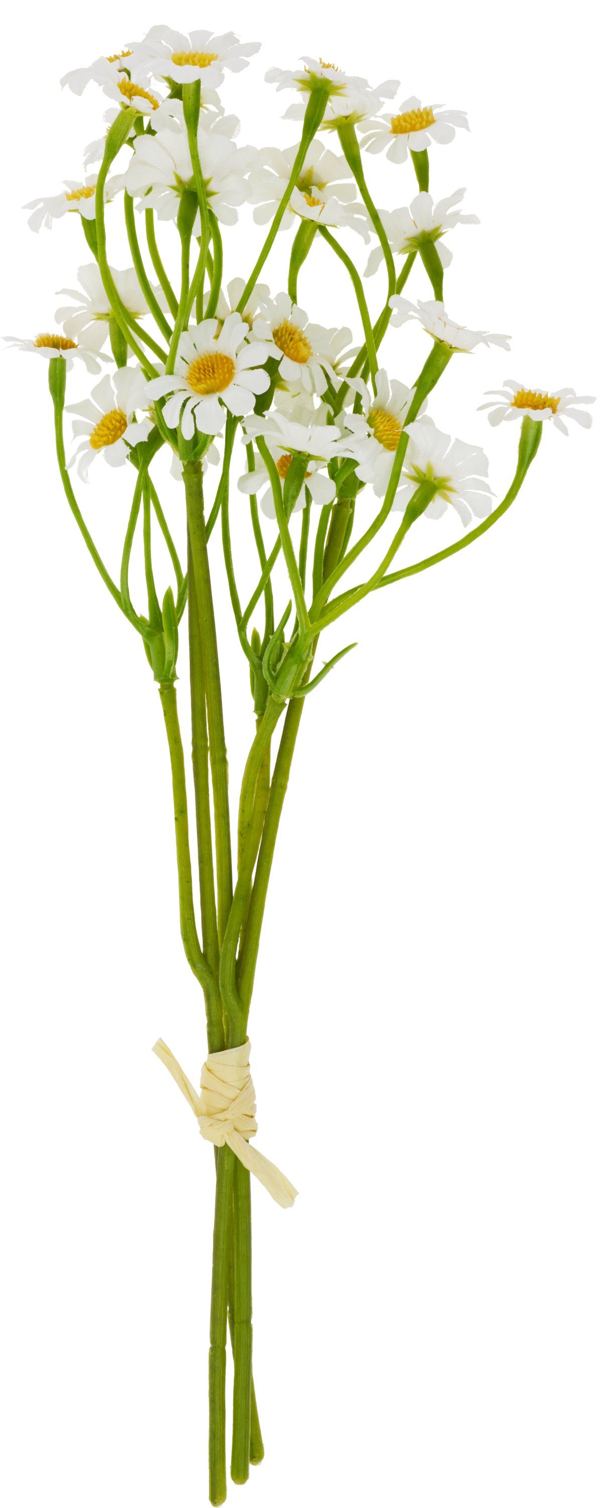 Kunstblume Margerite Einzelstiel, DPI, 26 cm 3 Stück