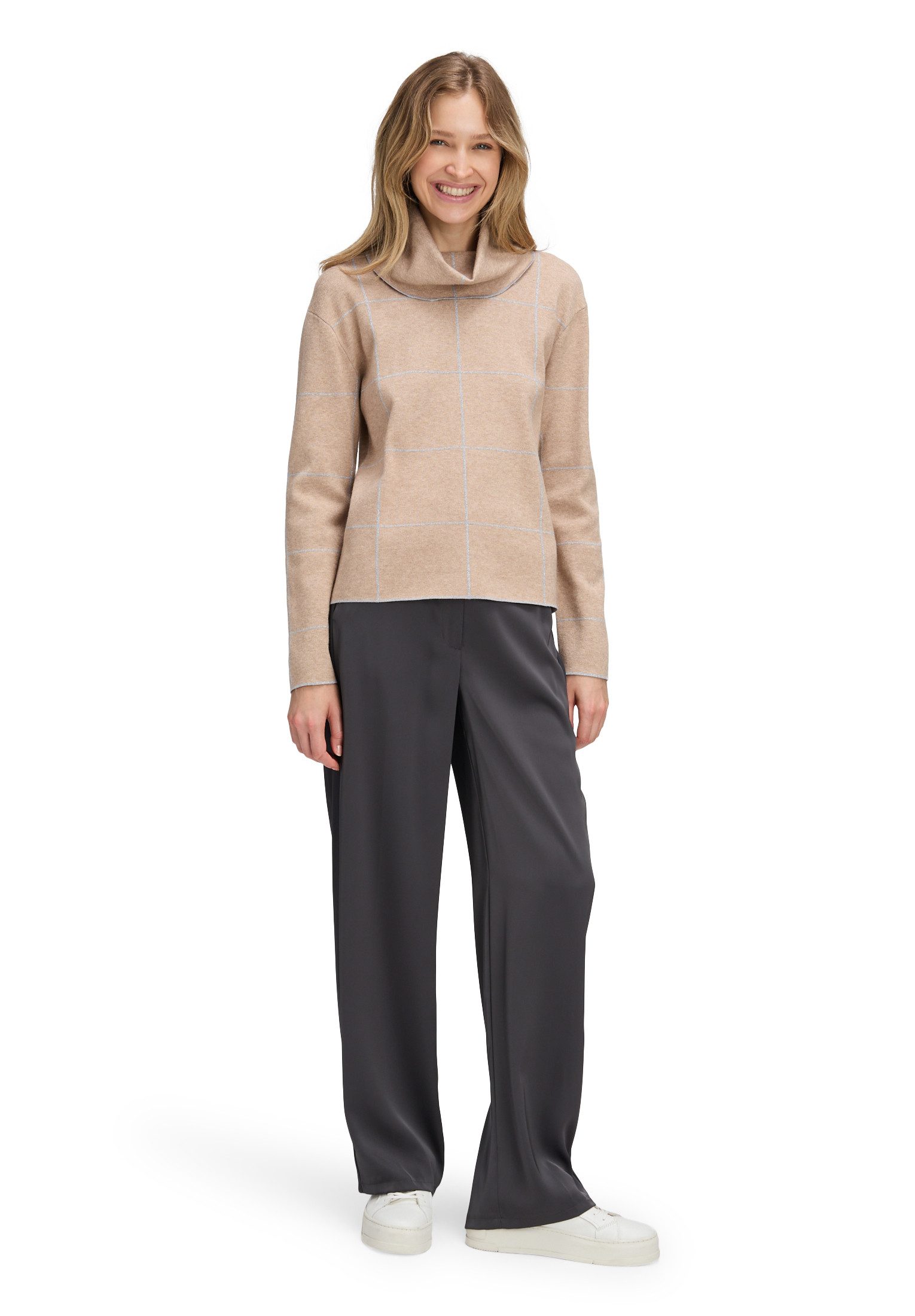Betty Barclay Strickpullover Damen mit Lurexfaden (1-tlg)