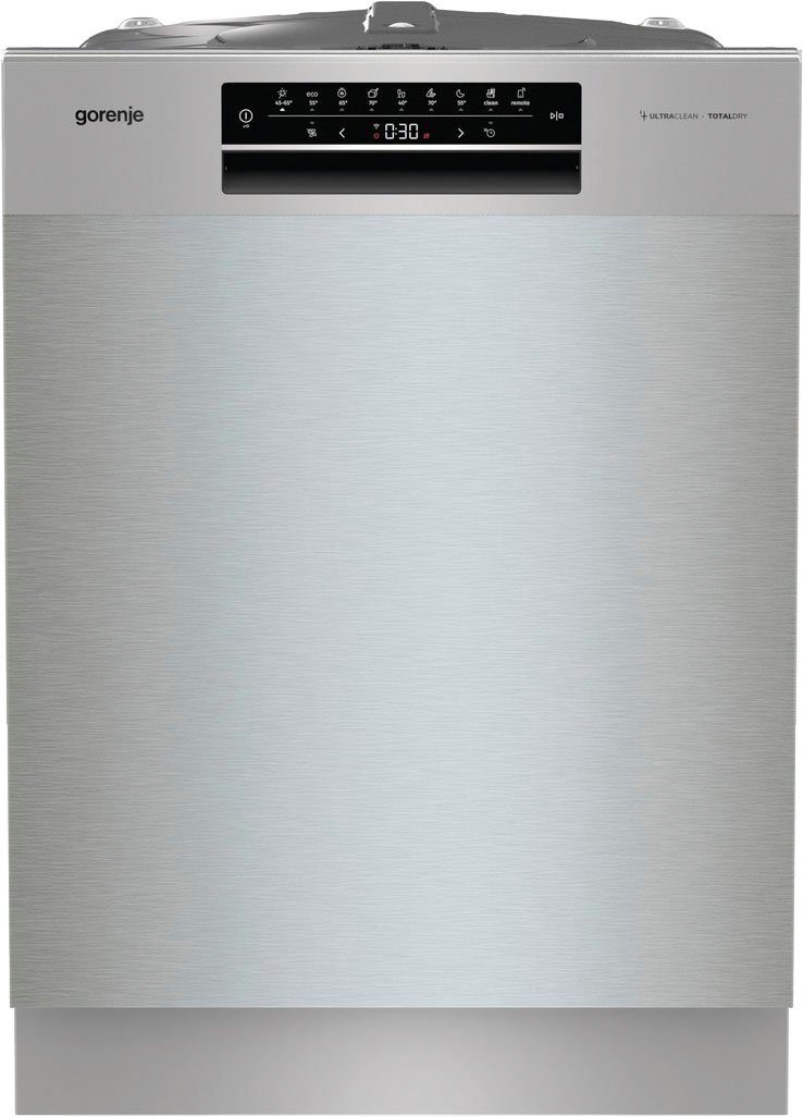 GORENJE Unterbaugeschirrspüler, GU673C60X, 16 Maßgedecke, automatische Türöffnung