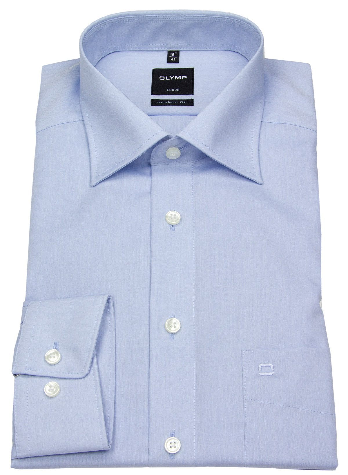 OLYMP Businesshemd Modern Fit extra langer Arm leicht tailliert bügelfrei günstig online kaufen