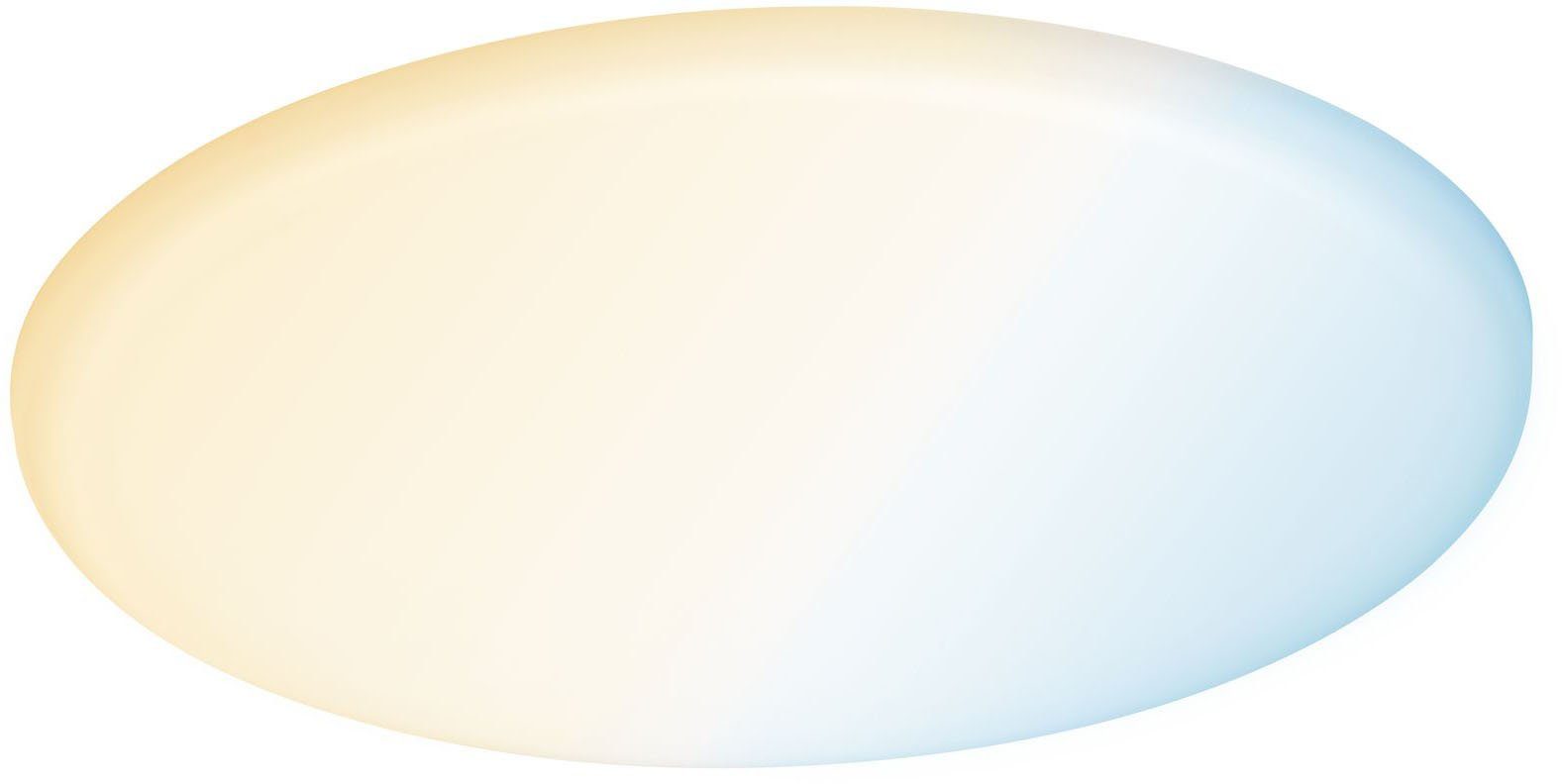 Paulmann LED Einbauleuchte Veluna, Smart fest - Home, White LED-Modul, kaltweiß, integriert, warmweiß Tunable LED