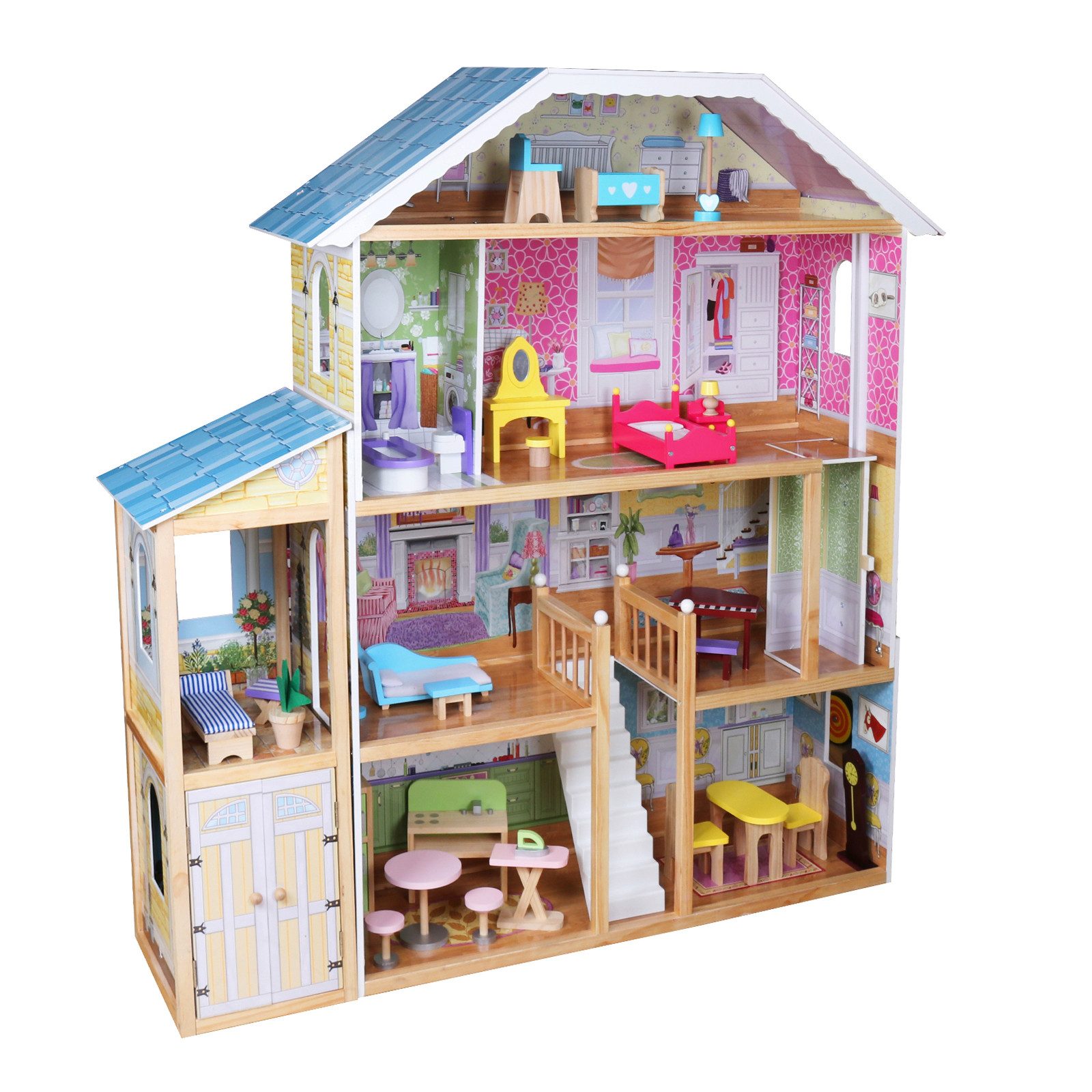 Infantastic Puppenhaus XXXL Puppenhaus Holz Kinder günstig online kaufen