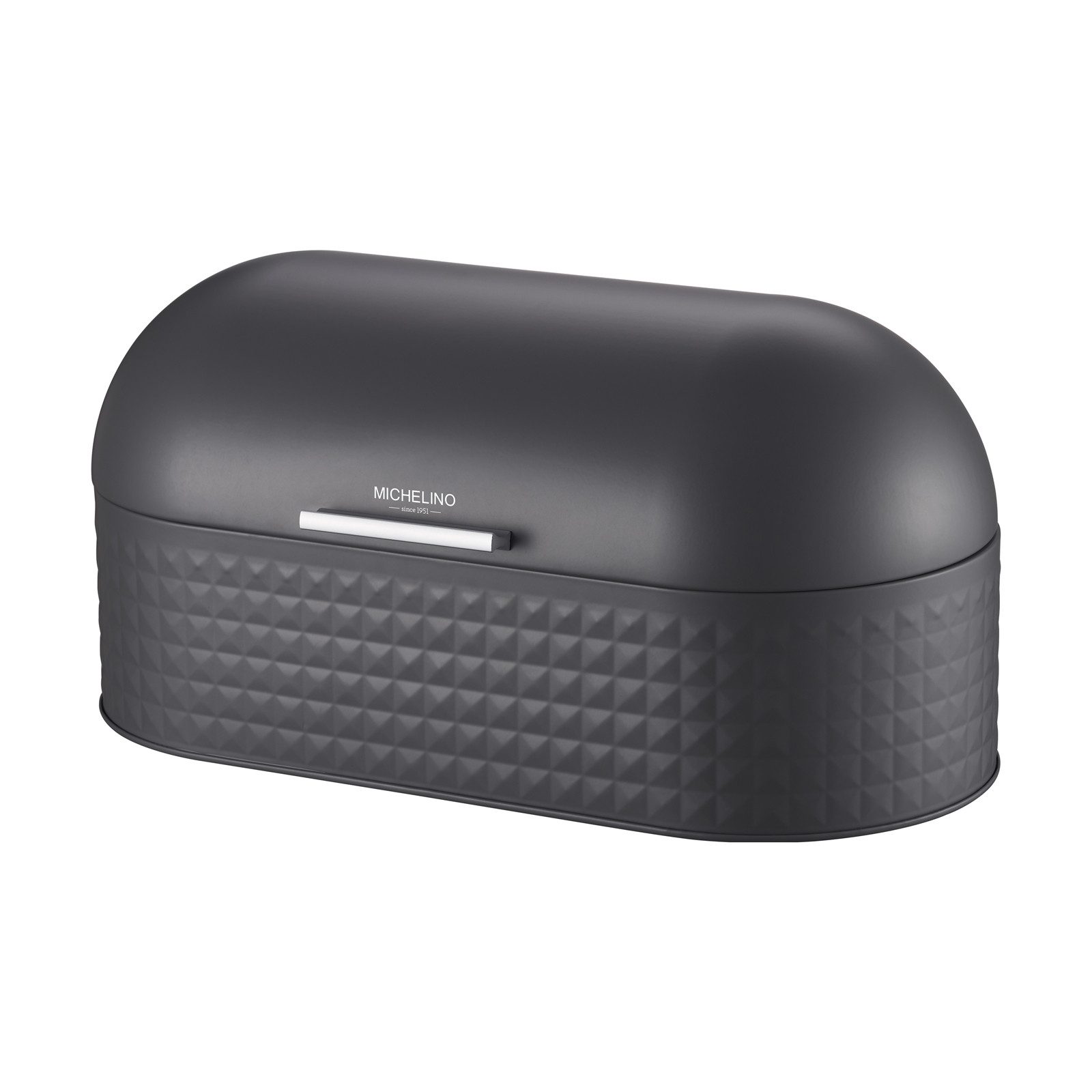 Michelino Brotkasten Brotkasten matt, Metall, (1-tlg), Brotkiste Brotbehälter Brotbox