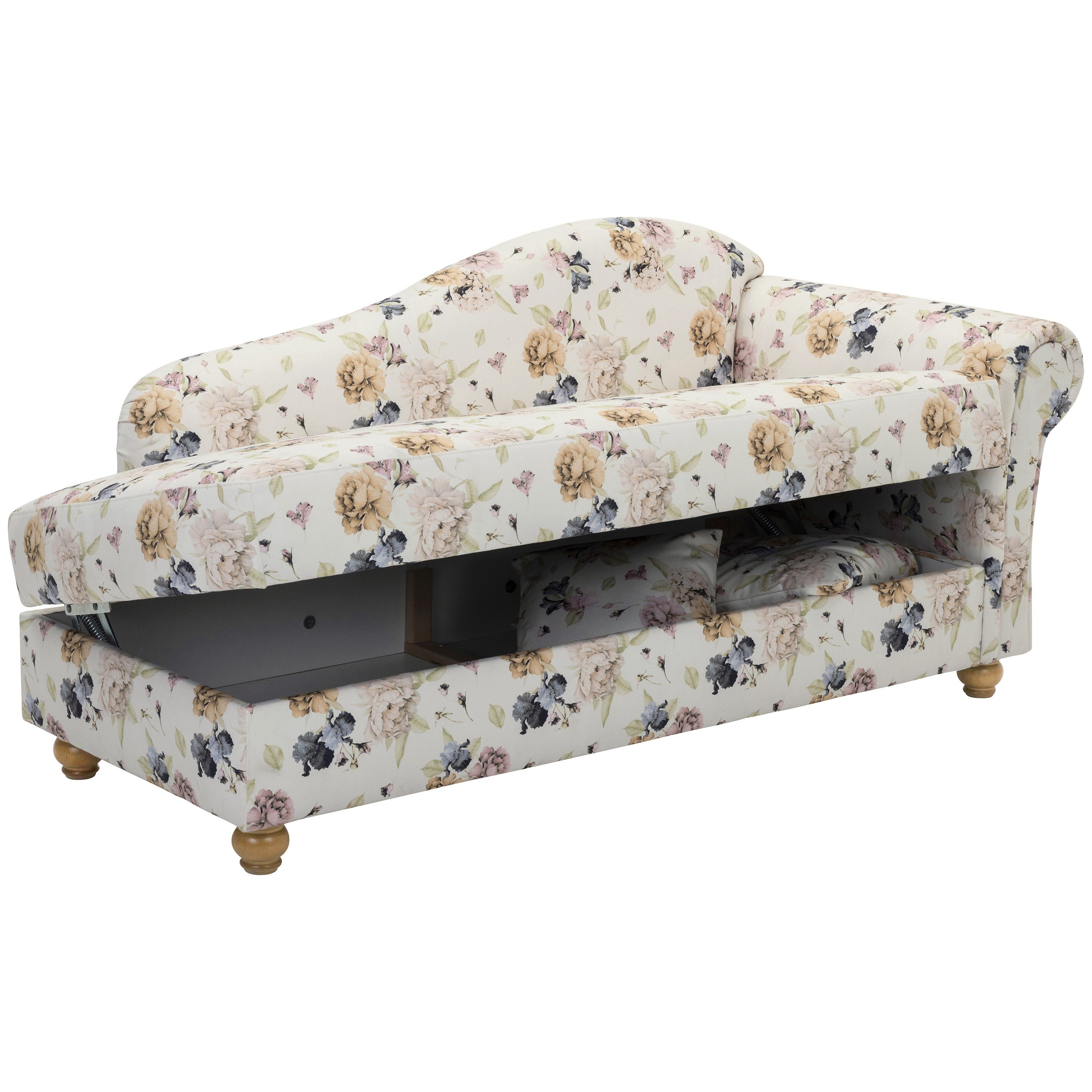 Max Winzer® Recamiere Evelyn, Armteil rechts, Federkern, Bettkasten