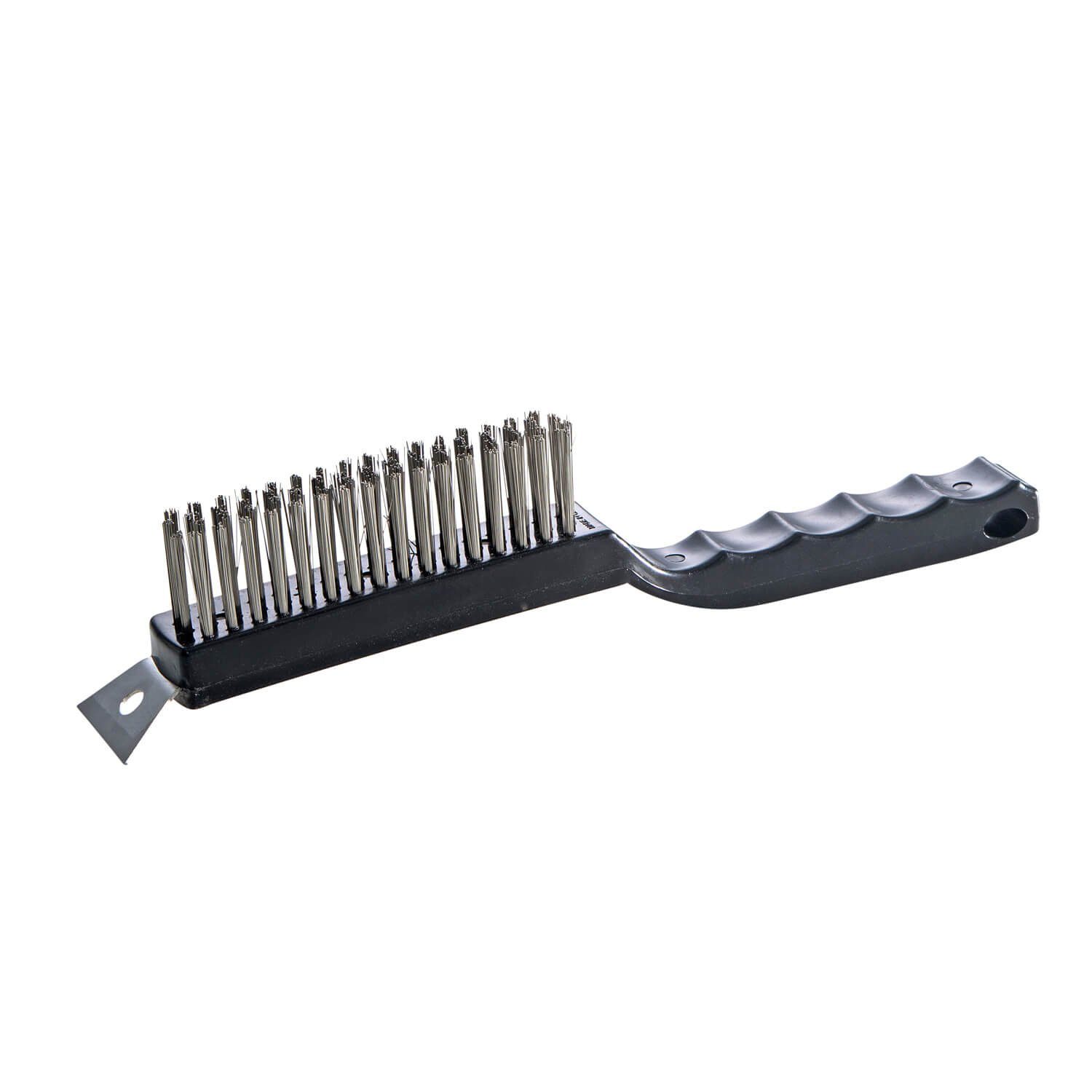 GRILL-EXPERTE Grillbürste Reinigungsbürste für Gusseisenplatten Edelstahlbürstenkopf Schaber, (1-tlg)