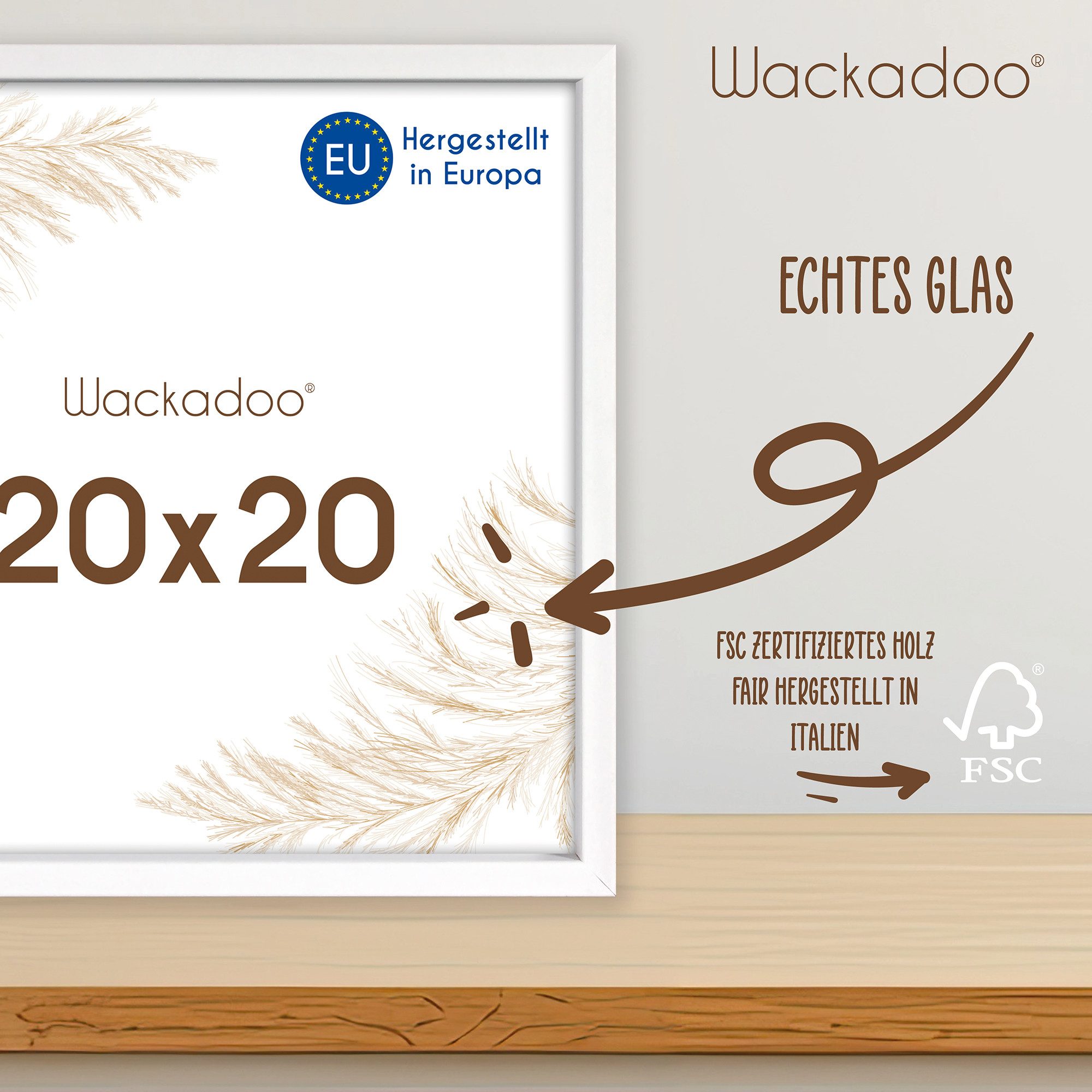 Wackadoo Living Bilderrahmen AMALFI aus italienischem günstig online kaufen