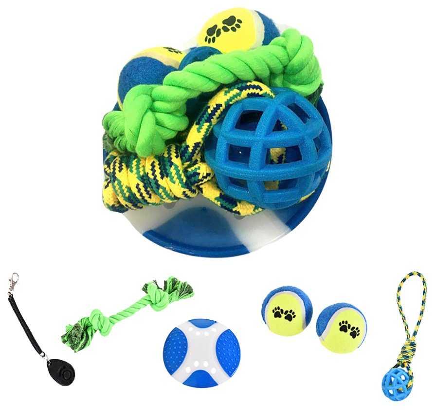 HEIM (6-tlg) Tierball, Set Baumwolle, Kunststoff,
