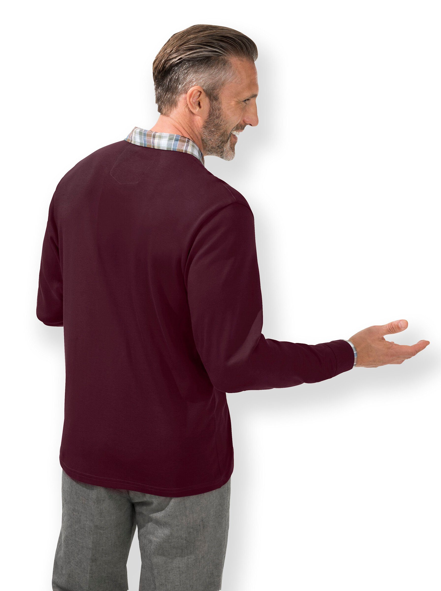 Witt T-Shirt Langarm-Poloshirt günstig online kaufen