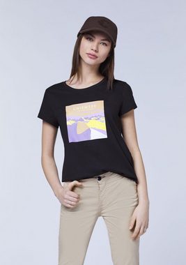 Chiemsee Print-Shirt T-Shirt mit Berg-Motiv und Schriftzügen 1